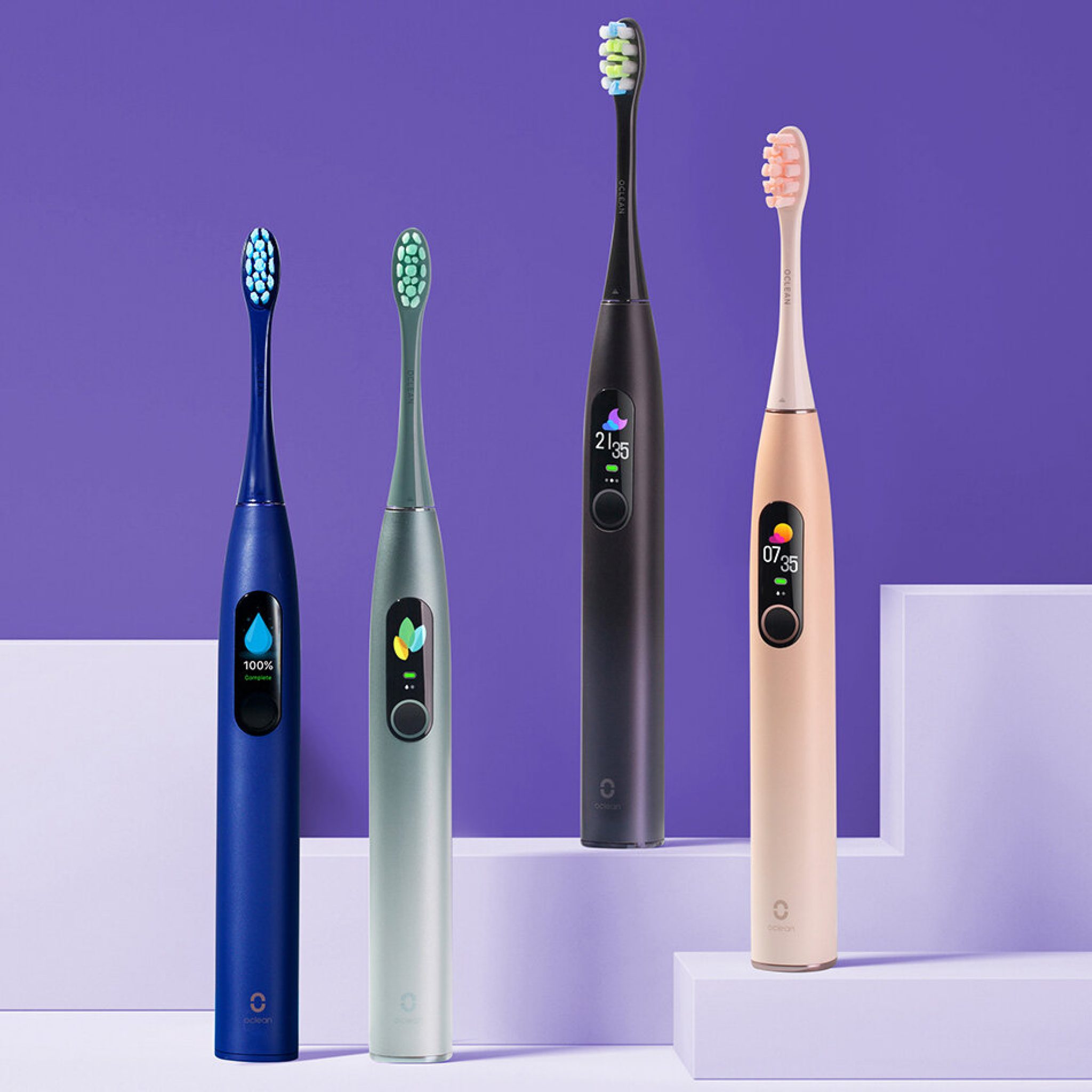 Oclean X Pro Sonic Electric Toothbrush 32 Levels Ipx7 Waterproof Superdescontos 