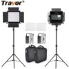 Travor L4500K Bi-color 2 Set LED Video Light Kit