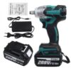 VIOLEWORKS 288VF 1/2inch 800Nm Impact Wrench with 2 Batteries