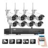 Hiseeu WNKIT-8HB612 1080P 8CH IP Camera CCTV System