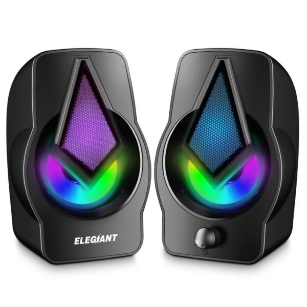 ELEGIANT PC Speakers 2.0