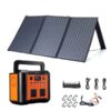 XMUND Solar Panel Set 100W 3-USB+DC PD 300W