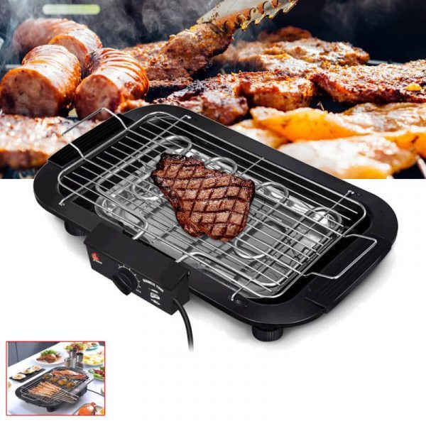 220V Portable Electric Grill Pan