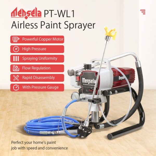 Mensela PT-WL1 Wall Airless Paint Sprayer