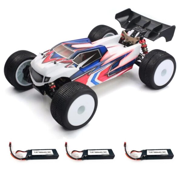 LC Racing EMB-TG RC Car RTR with 3 Batteries