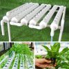 54 Holes Horizontal Hydroponic Piping Frame Rack