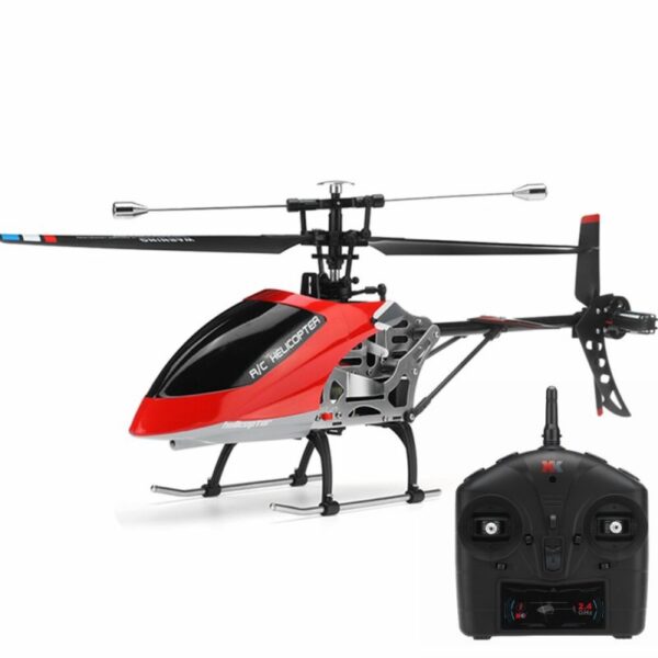 XK V912-A 2.4G 4CH RC Helicopter RTF with 3 Batteries
