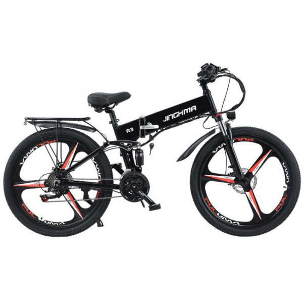 JINGHMA R3S 48V 12.8Ahx2 800W 26inch Electric Bicycle