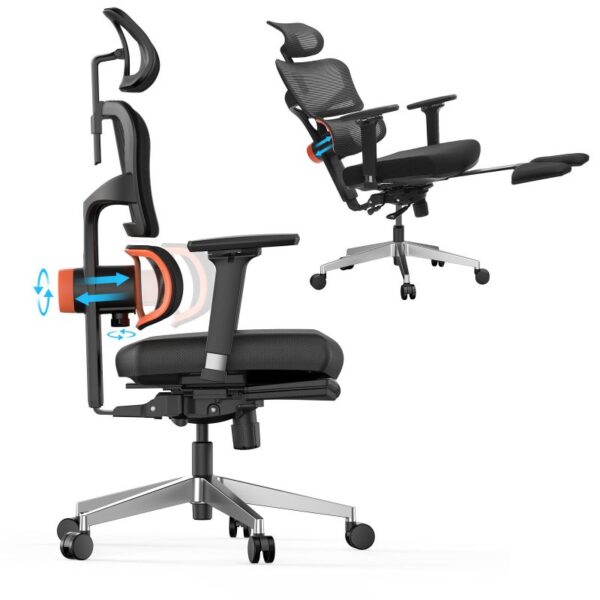 NEWTRAL Pro Ergonomic Office Chair with Footrest