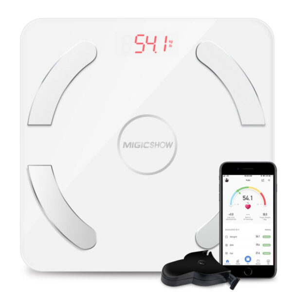 MIGICSHOW WiFi Bluetooth Smart Body Weight Scale