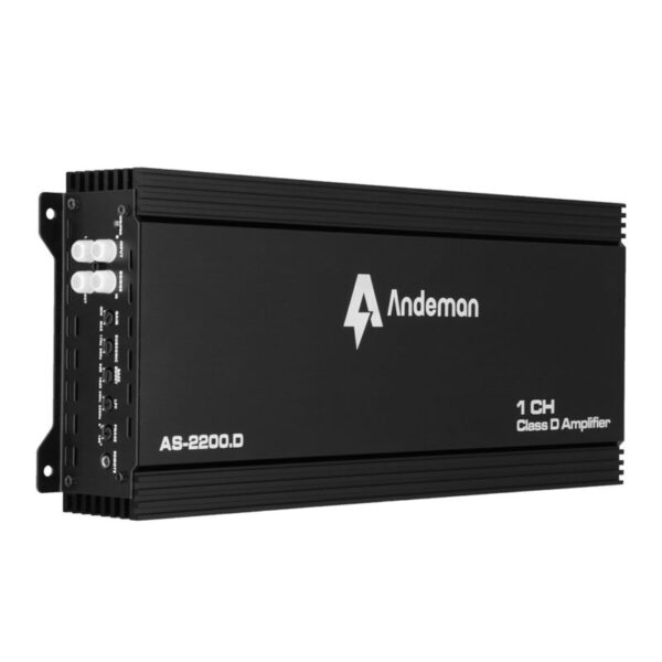 Andeman AS-2200.D 2000W Car Amplifier 2-8 Ohms Class D