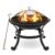 XMUND XM-CG1 22 Inch Steel Fire Pit