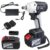 NANWEI 380Nm Impact Wrench 6.0Ah