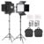 Travor L4500K Bi-color 2 Set LED Video Light Kit