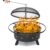 Kingso 24nich Wood Burning Camping Metal Firepit