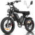 Bicicleta elétrica Ridstar Q20 52V 20Ah x2 dupla 1000Wx2