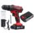 48VF Cordless Electric Impact Drill Screwdriver with 2 Batteries